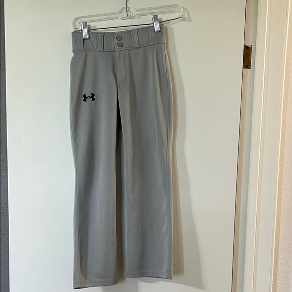 Under Armour Kids Gray Baseball pants - Picture 1 of 5